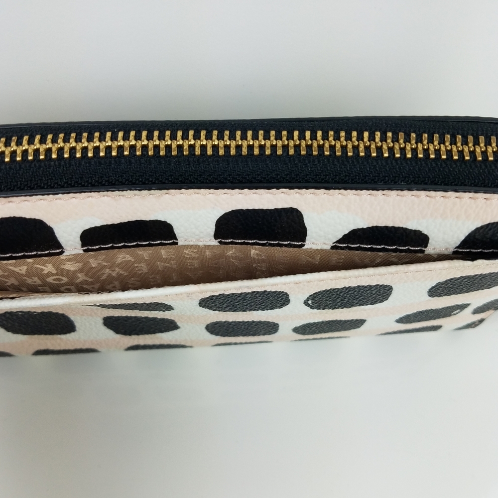 Kate Spade multi color patterned Zip wallet - Picture 7 of 11